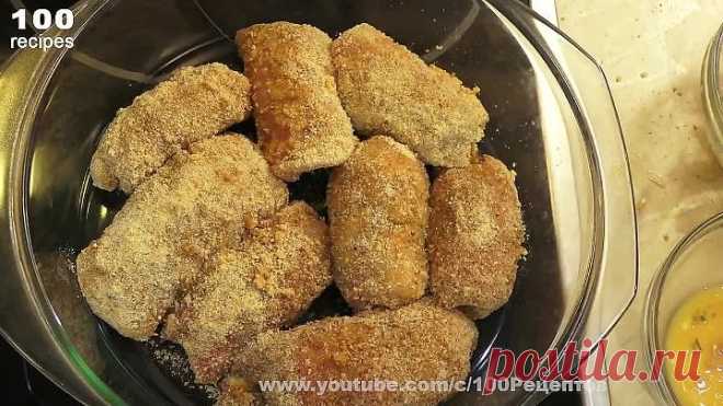 Вкусные КУРИНЫЕ РУЛЕТИКИ с Сыром в Духовке