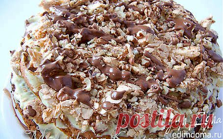 Торт "Пани Валевска" (по оригинальному польскому рецепту) | Кулинарные рецепты от «Едим дома!»