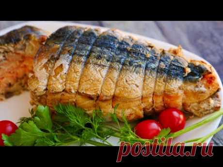 ЭТО НЕРЕАЛЬНО ВКУСНО!!!!  (Рулет из Скумбрии)