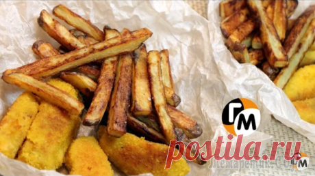 Фиш энд чипс. Рыба в хрустящей панировке и картофель фри в духовке: Простой и здоровый вариант национального британского блюдa.ИНГРЕДИЕНТЫ: ◉ Рыба в хрустящей панировке: ● Филе белой рыбы - 400 грамм (без костей) ●...