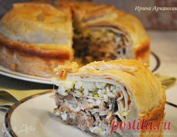 Курник — блинный пирог по-старорусски
