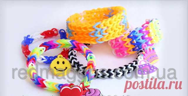 Резиночки для плетения браслетов Rainbow Loom bands 1800 шт.: продажа, цена в Одессе. резинки для плетения от 