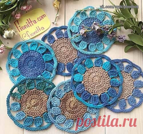 Красивые салфеточки-подставки крючком
#вязание #крючком

Сохраняйте в свои копилочки нажав &quot;Поделиться&quot; или &quot;Мне нравится&quot;