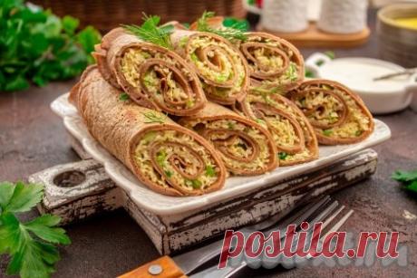 Печёночные рулетики с сыром и чесноком: 11 фото в рецепте