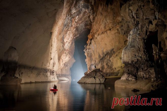 Прогулка по китайской пещере в провинции Гуанси. - Путешествуем вместе
