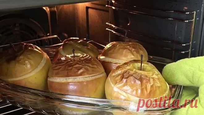 Запеченные яблоки с начинкой