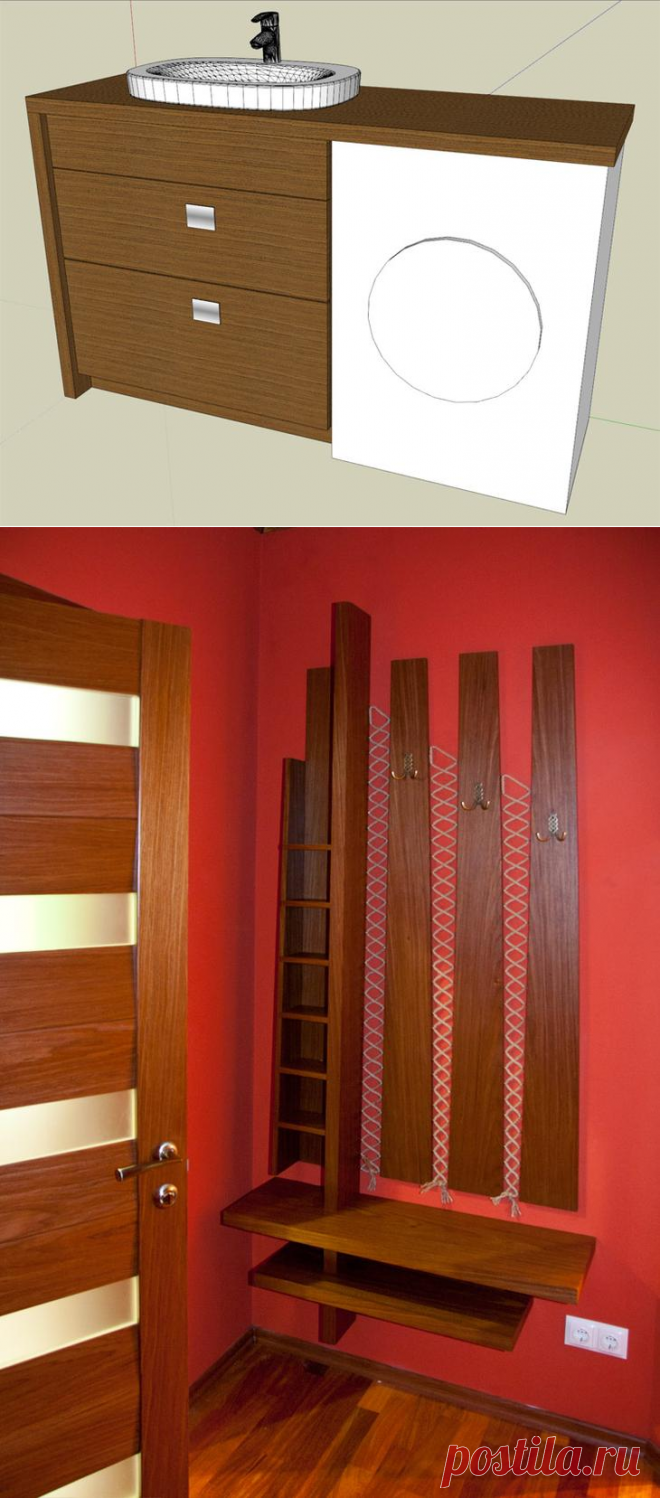 Мебель для прихожей и ванной — Pro ремонт