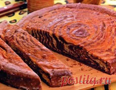 Как приготовить вкусный Пирог «Зебра»