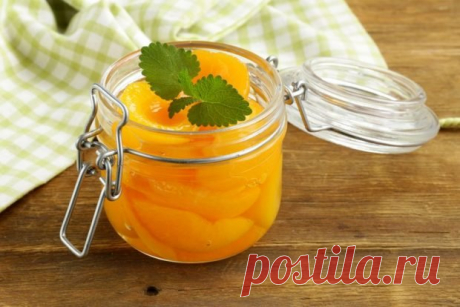 Консервированные абрикосы — Домашняя кулинария