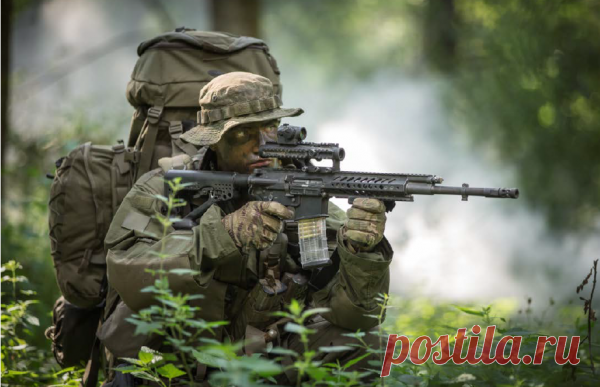 Новая винтовка от компаний Rheinmetall и Steyr Mannlicher Компании Rheinmetall и Steyr Mannlich сообщили о завершении совместной разработке новой автоматической модульной винтовки RS556, которую предполагается предложить на тендер Бундесвера.    «RS556 унасл…