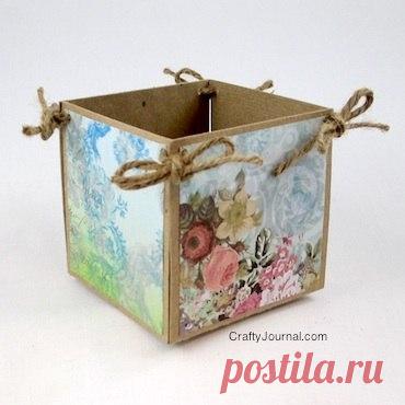 Бумажные коробочки — Сделай сам, идеи для творчества - DIY Ideas