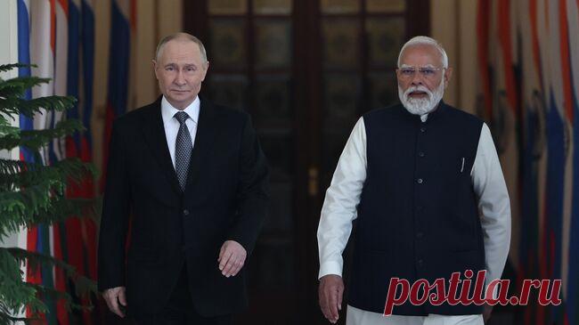 Россия и Индия отметили потенциал сотрудничества по нефти и нефтепродуктам