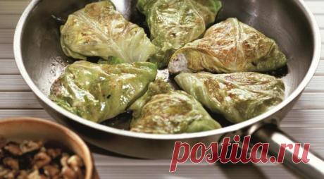 Приготовьте на обед: капустные конвертики — Вкусные рецепты
