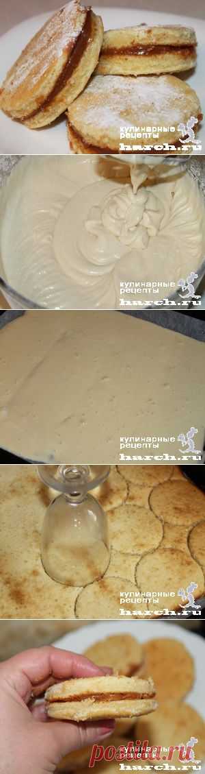 Печенье бисквитное на кислом молоке