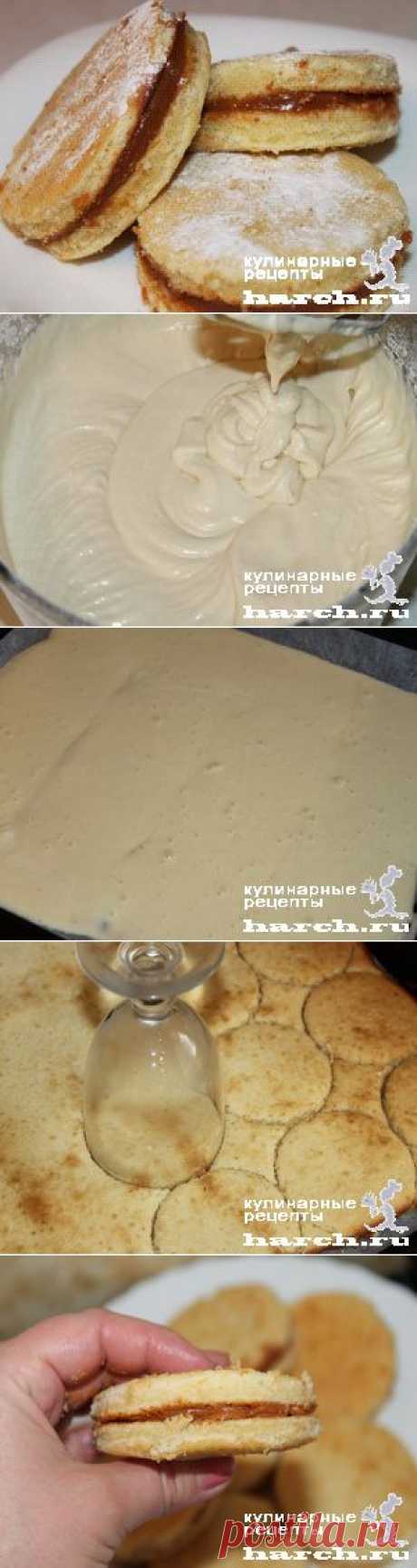Печенье бисквитное на кислом молоке