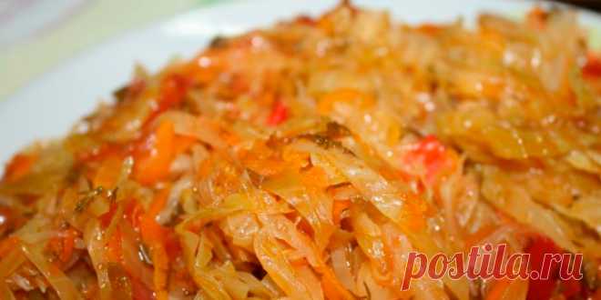 Тушеная квашеная капуста - 5 вкусных рецептов - Домашняя кулинария