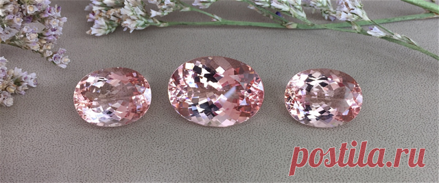 Морганит (воробьевит).
----------------------------------------------------------------------------------------------
Морганит - это полудрагоценный камень, который стал известен в 1910 году, а свое название получил в 1911. Оно связано с именем известного в США филантропа и банкира Моргана. Второе имя камня - воробьевит, что связано с фамилией знаменитого русского ученого Виктора Ивановича Воробьева, который первым обнаружил эту разновидность берилла на Урале. Помимо вышеп...