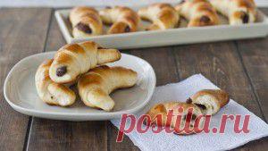 Сладкие рогалики с шоколадом или джемом - "Готовим вместе" - olga.osipova.71@bk.ru - Почта Mail.Ru