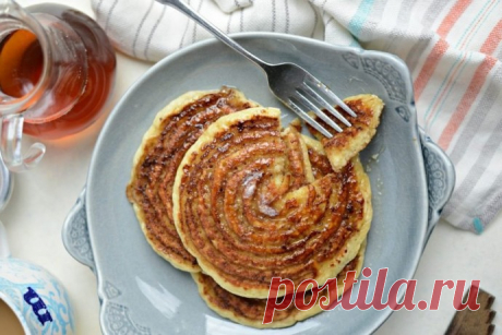 Коричные панкейки