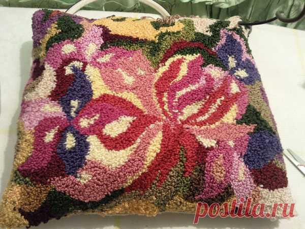 Вышивка в ковровой технике «продергивание нитей» | УТИЛИТАРНОЕ РУКОДЕЛИЕ