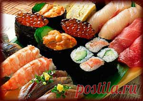 Самые необычные роллы и суши в мире