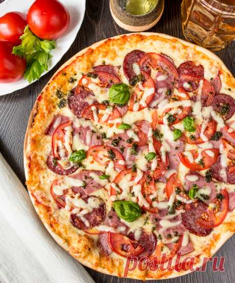 Пицца с томатами и ветчиной на Вкусном Блоге Пицца с томатами и ветчиной - вкусные проверенные рецепты, подбор рецептов по продуктам, консультации шеф-повара, пошаговые фото, списки покупок на VkusnyBlog.Ru