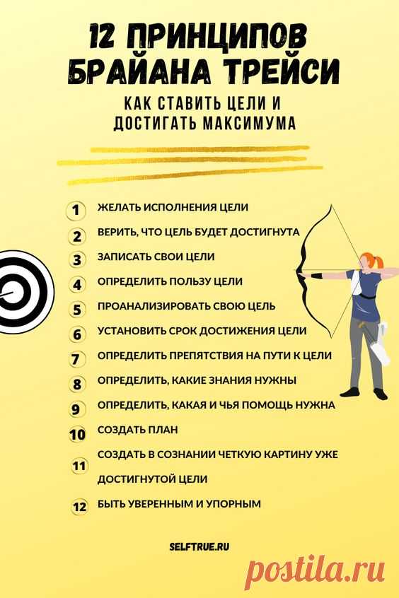 Узнайтие 12 принципов Брайана Трейси. Пошаговая методика. Как ставить цели и достигать максимума? Самый эффективный метод, как закрепить цели в подсознании #брайн_трейси #цели #подсознание…
