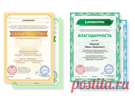 Международный конкурс «Мириады открытий»