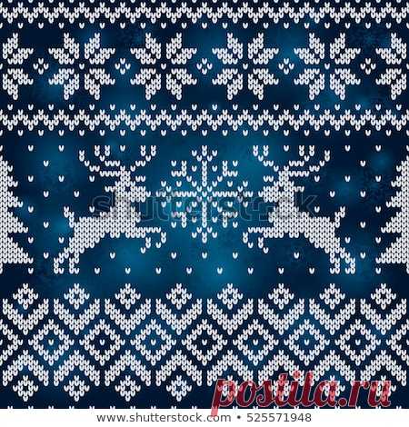 New Year Merry Christmas Seamless Background Vector de stock (libre de regalías)525571948; Shutterstock