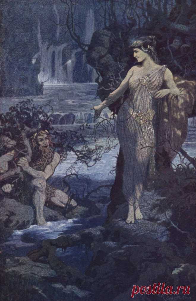 Ernest Charles Wallcousins - The Temptation of Ea-Bani - t3488 | TiPiTi.info