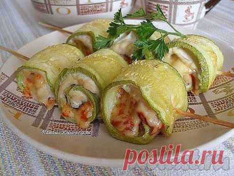 (1) Одноклассники     ВКУСНЫЕ РУЛЕТИКИ ИЗ КАБАЧКОВ С КУРИНЫМ МЯСОМ