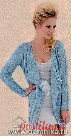 Жакеты » Вязание крючком и спицами схемы и модели