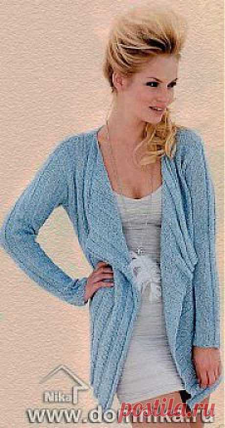 Жакеты » Вязание крючком и спицами схемы и модели