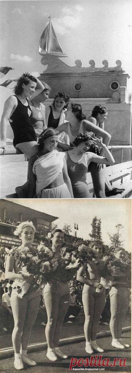 Спортсменки, комсомолки, красавицы 1930-х • НОВОСТИ В ФОТОГРАФИЯХ
