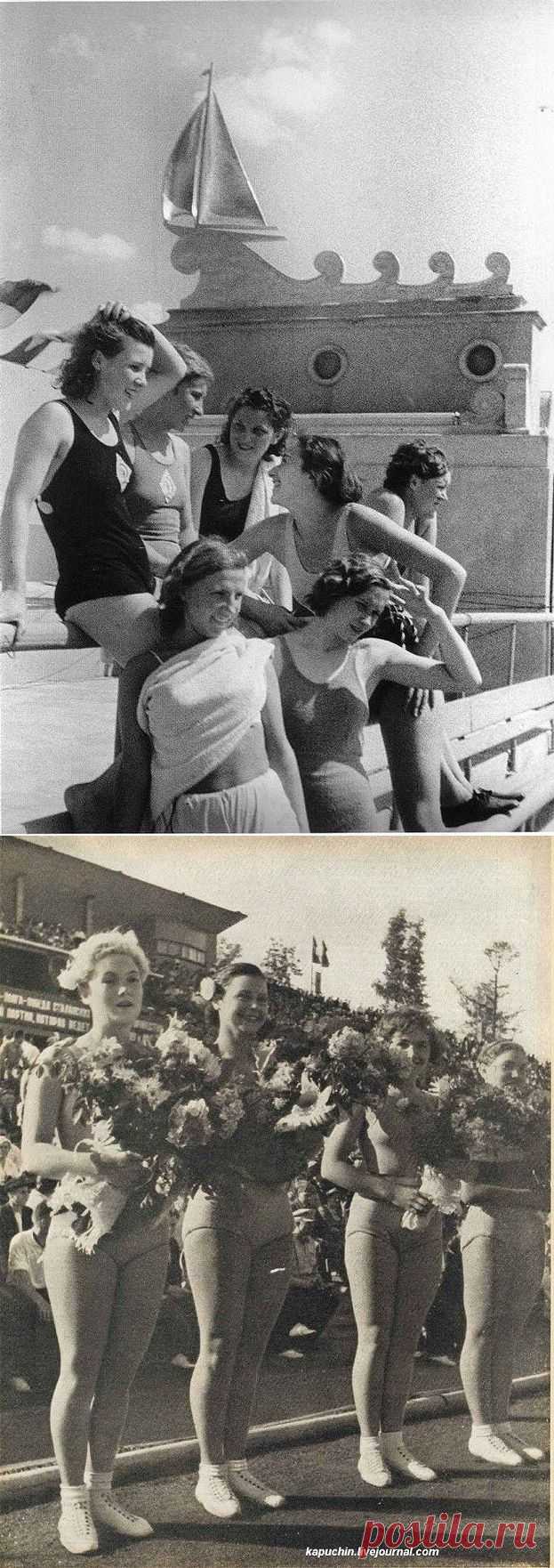Спортсменки, комсомолки, красавицы 1930-х • НОВОСТИ В ФОТОГРАФИЯХ