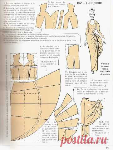 (31) drape drape dress no5 | sewing/pattern drafting