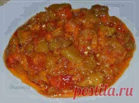 Баклажанная икра – очень вкусная на вкус сладковатая икра, имеет низкую калорийность и высокое содержание калия и клетчатки. Рецепт &gt;&gt;&gt; https://vkusnej.ru/baklazhannaya-ikra/