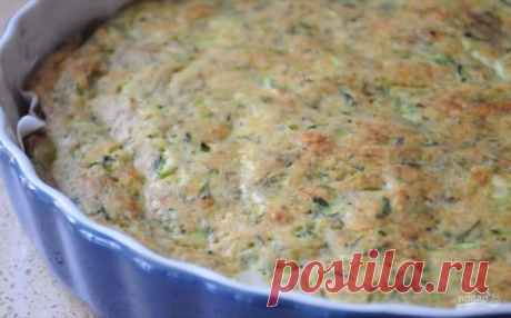 Летний пирог с кабачками и сыром - пошаговый рецепт с фото на Повар.ру