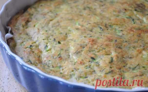 Летний пирог с кабачками и сыром - пошаговый рецепт с фото на Повар.ру