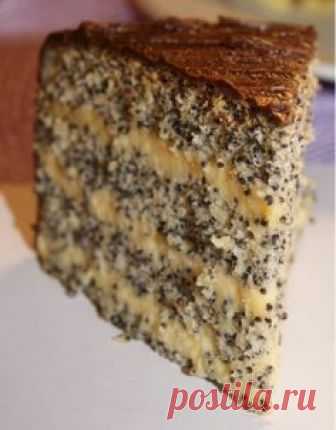 Poppy seed cake 