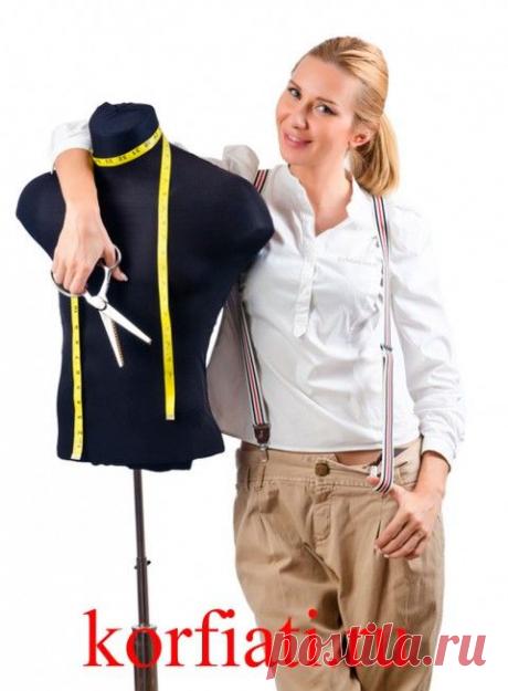 Женские мерки на типовую фигуру от Анастасии Корфиати