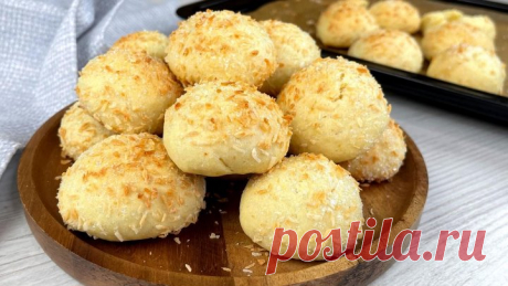 Так ПРОСТО и так ВКУСНО!Быстрое ПЕЧЕНЬЕ "Колобки" к чаю из самых простых продуктов!Бегите на кухню!