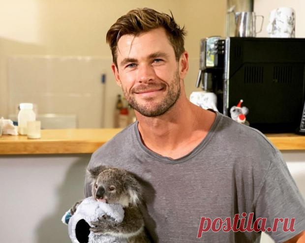 Активный досуг 7-летних детей Криса Хемсворта: забавное видео звезды фильма "Тор"