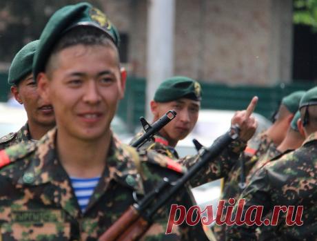 » Репетиция празднования Дня Победы в Бишкеке