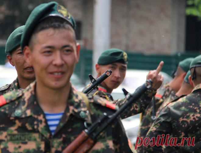 » Репетиция празднования Дня Победы в Бишкеке