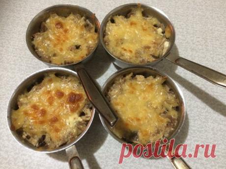 Жюльен - рецепт из московского ресторана "Прага" конца 90-х. | Trophikana | Яндекс Дзен