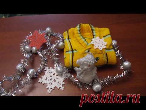 Джемпер в клетку для мальчика.