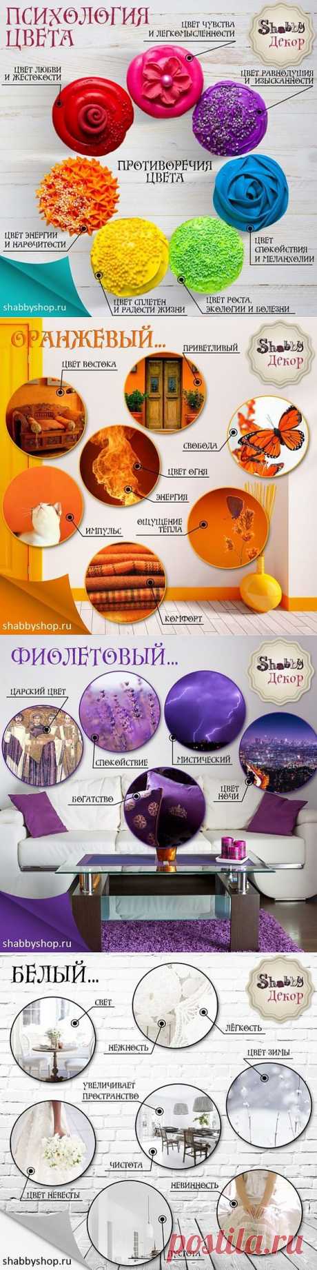 Значение цвета в интерьере | Умелые ручки