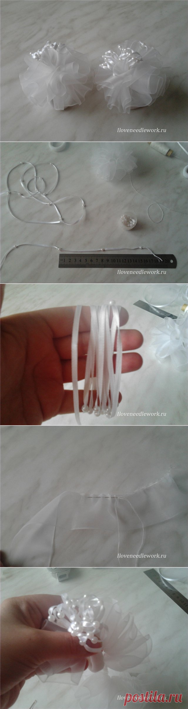 Бантики-цветочки