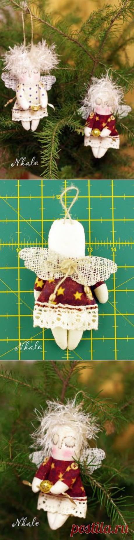 NKALE :-) В каждой игрушке сердце: Мастер-класс от Nkale: рождественский Ангел-Малютка